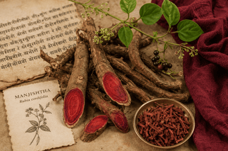 Manjistha Collection | Rubia cordifolia - OmAyur Wellness