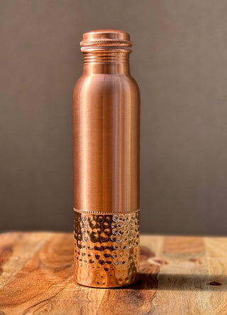 OmAyur Wellness Copper Water bottle 950ml - OmAyur Wellness
