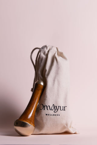 OmAyur Wellness Facial Kansa wand - OmAyur Wellness