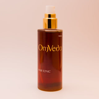 OmVeda Ayurvedic Hair Tonic — Soothing botanical Scalp & Hair Ritual - OmAyur Wellness