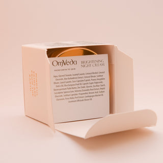 OmVeda Brightening Night Cream - PROFESSIONAL - OmAyur Wellness