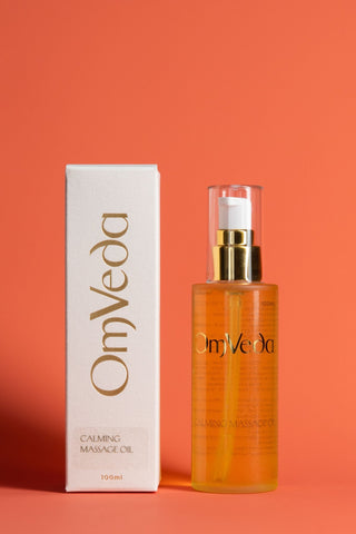 OmVeda Calming Body Oil 100ml - OmAyur Wellness