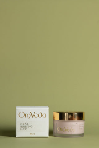 OmVeda Clove Purifying Mask 50ml - OmAyur Wellness
