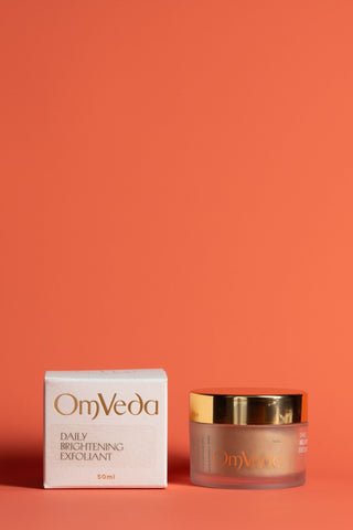 OmVeda Daily Brightening Exfoliant 50ml - OmAyur Wellness