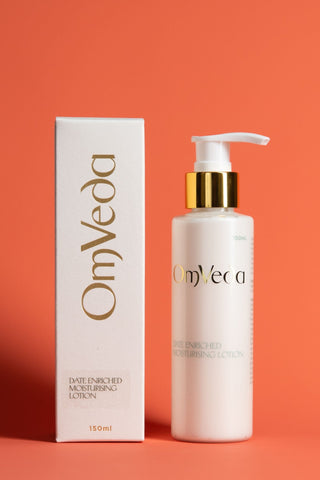 OmVeda Date Enriched Moisturising Lotion 150ml - OmAyur Wellness