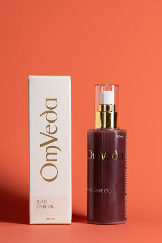 OmVeda Flare Care Oil 100ml - OmAyur Wellness