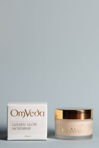 OmVeda Golden Glow Moisturiser 50ml - OmAyur Wellness