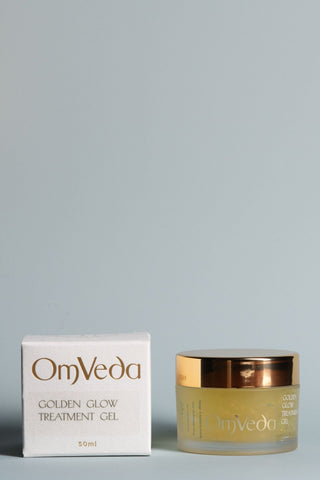 OmVeda Golden Glow Treatment Gel 50ml - OmAyur Wellness