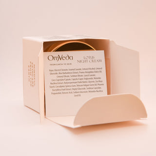 OmVeda Lotus Night Cream PROFESSIONAL - OmAyur Wellness
