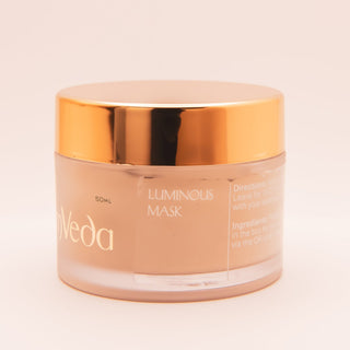 OmVeda Luminous (Pearl) Mask 50ml - OmAyur Wellness