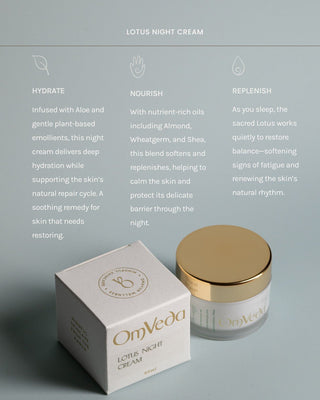 OmVeda Night Lotus 50ml - OmAyur Wellness