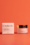 OmVeda Radiance Moisturiser cream jar with box, 50 ml