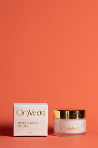 OmVeda Silver Soothe Cream 50ml - OmAyur Wellness